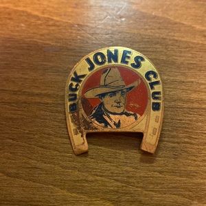 Vintage Buck Jones Club pin